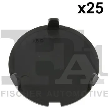 Lišta karosérie Klip, ozdobná / ochranná lišta FA1 11-10037.25