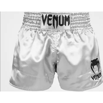 Oblečení pro bojové sporty Thai trenýrky VENUM CLASSIC - stříbrné - VENUM-03813-451 Velikosti: L