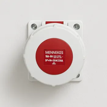 Elektrická zásuvka Zásuvka vest 4x16A 222 IP67