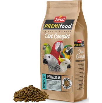 Krmivo pro rybičky Jarad PREMIfood Papoušek Energy L22 - 2x700g