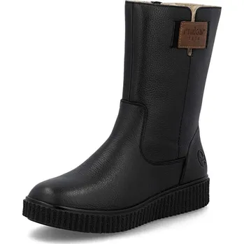 Dámské kozačky Dámská kotníková obuv RIEKER Y4355-00 černá W5 37