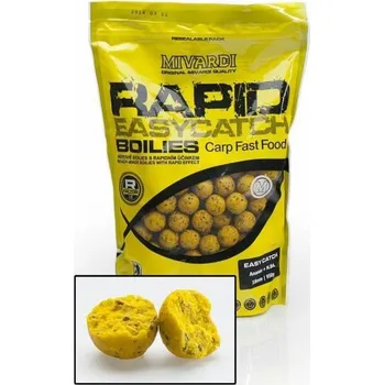 Boilies Mivardi Boilies Rapid Easy Catch příchuť/hmotnost/velikost: Anglická jahoda / 950g / 20mm