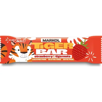 DRUID Tiger bar tyčinka jahoda 30g