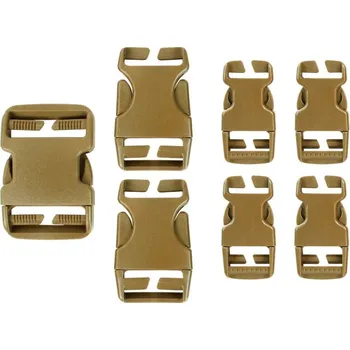 CONDOR OUTDOOR Přezky náhradní REPAIR KIT 7 ks DRY EARTH