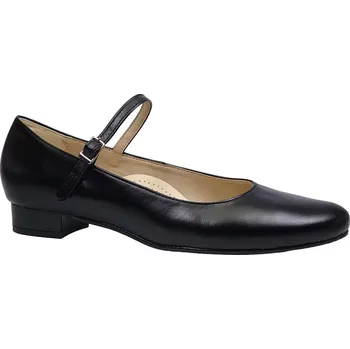 Dámské baleríny Vycházková obuv-baleríny, De-Plus, šíře G, černá: Černá Hladká kůže 27,3 41 G - standardní šíře (26431-26431)