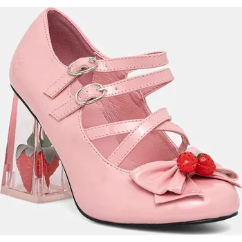 Dámské lodičky Lodičky Koi Footwear Strawberry Cheesecake Strappy Heels růžová barva, na podpatku, Strawberry Cheesecake StrawberryCheesecake 39X, EUR 37