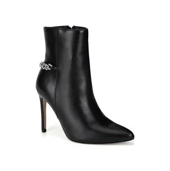 Dámské kozačky Polokozačky DeeZee WYL3588-8 Černá 38