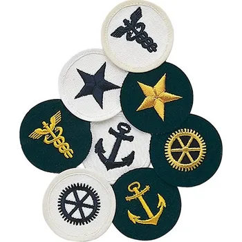 Armáda NVA/DDR Nášivka NVA kolo LAUFBAHNABZ. VM BL.U.W. (20 ks)