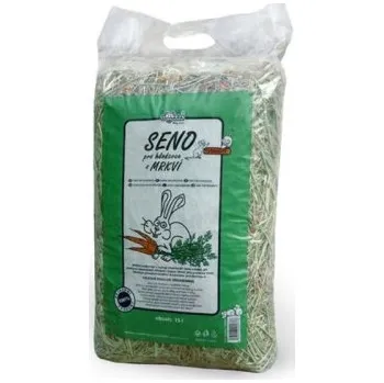 Krmivo pro hlodavce Krmivo a podestýlka - seno s mátou peprnou 15l