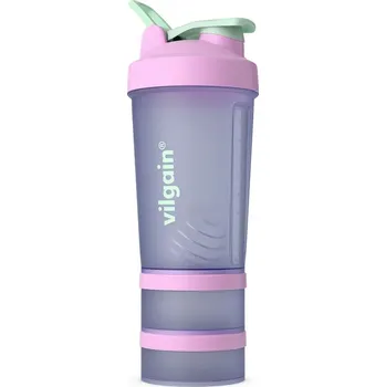 Shaker Vilgain Shaker Pro 2Go – Unicorn 450 ml + 150 ml + 100 ml