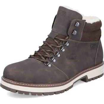 Pánská zimní obuv Pánská kotníková obuv RIEKER F8333-25 hnědá W5 41