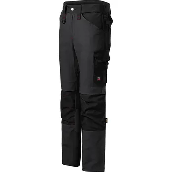 montérky MALFINI VERTEX W07 montérkové kalhoty do pasu Barva: ebony gray, Velikost: 50