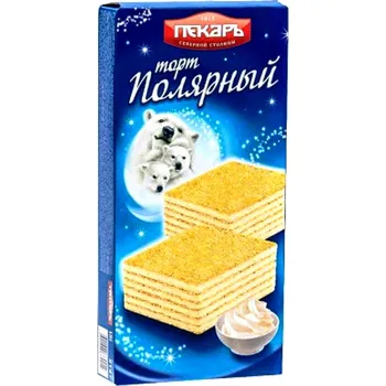 Oplatkový dort Poljarnij 213g