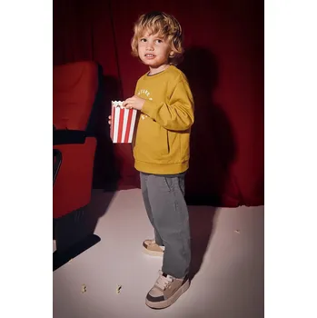 Dívčí kalhoty Dětské rifle Mayoral skater fit 4555.5A.Mini.9BYA šedá 90X, vel. 92