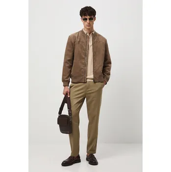 Kalhoty Medicine pánské, zelená barva, ve střihu chinos RW25-SPM302 91X, vel. XXL