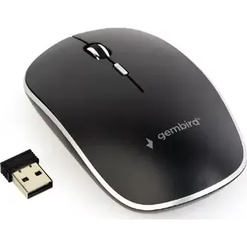Myš Gembird MUSW-4BS-01 černá (MUSW-4BS-01)