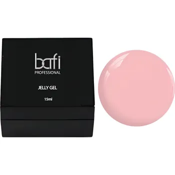Lak na nehty BAFI Jelly gel 002, 15 ml