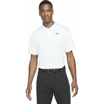 Nike Dri-Fit Victory Mens Golf White/Black 2XL Polo košile