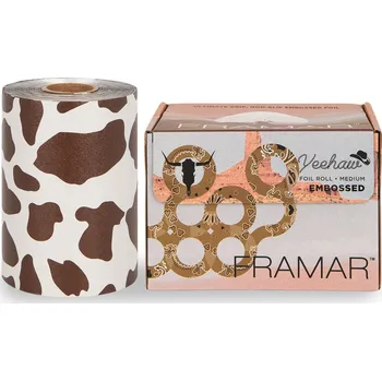 Péče o vlasy Framar Texturovaná fólie kraví vzor - Yeehaw role 97 m