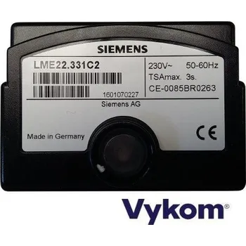 Příslušenství ke kotli Řídící a zapalovací hořáková automatika Siemens LME22.331C2, náhrada za LGB22.330A27 a LMG22.330B2