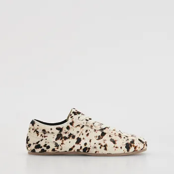 Dámské tenisky Reserved - Kožené tenisky s kožešinou - vícebarevná - 004FG-MLC - 004FG-MLC-37