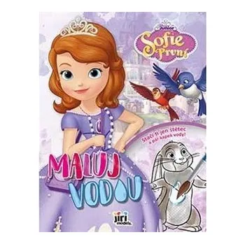 omalovánky Sofie První - Maluj vodou A4