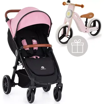 Kočárek PETITE&MARS Kočárek sportovní Street+ RWS Oak Rose Pink Complete + odrážedlo Uniq Pink (VP-F177286)