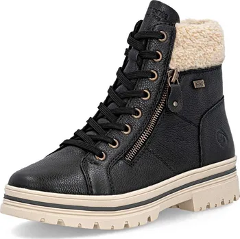 Dámské kozačky Rieker Dámská kotníková obuv REMONTE D2U74-03 černá W5 37