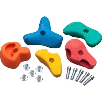 Doplněk pro dětské hřiště Swing King Lezecí kameny z umělého pískovce 5 ks Large