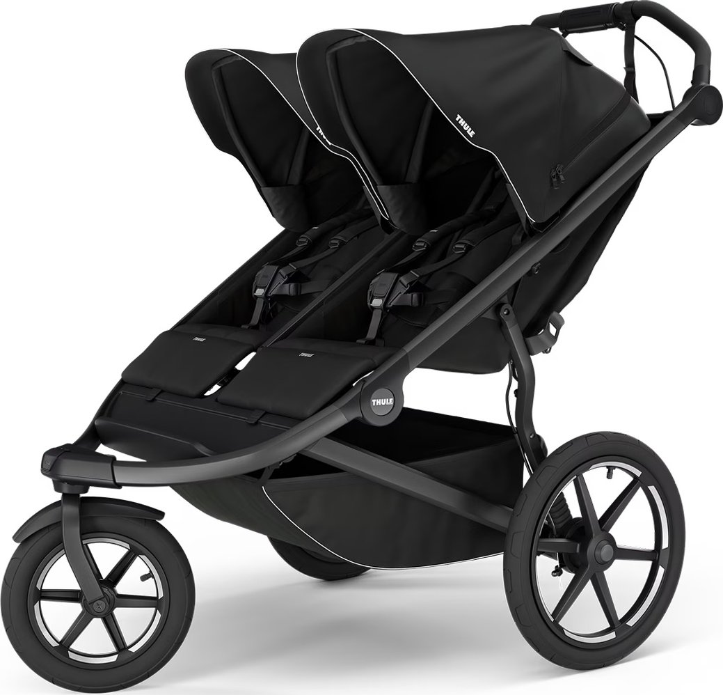 Kočárek THULE Urban Glide 3 Double black magnetic buckle