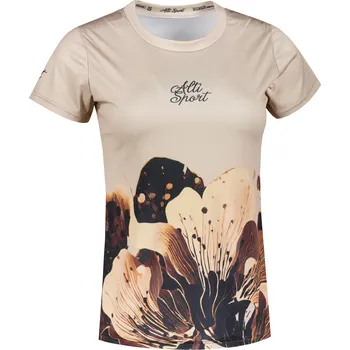 Dámské tričko Dámské funkční triko premium ALTISPORT VOJ/ALW090TR01 HNĚDÁ XL