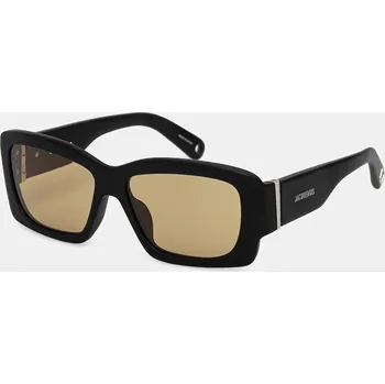 Sluneční brýle Jacquemus CROISIERE černá barva, JAC60C5SUN 99X, vel. 56