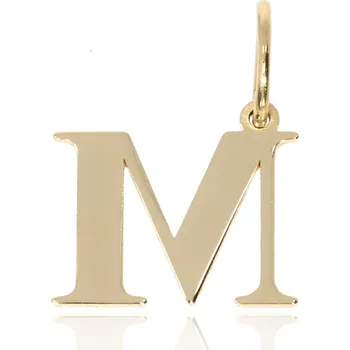 Šperk Zlatnictví Helios Zlatý přívěsek písmenko Váha: 0,3g, Písmena: M