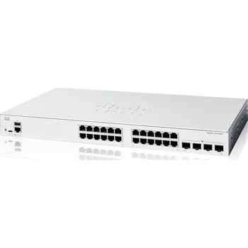 Switch Cisco Catalyst switch C1200-24T-4G (24xGbE,4xSFP,fanless) - REFRESH C1200-24T-4G-RF