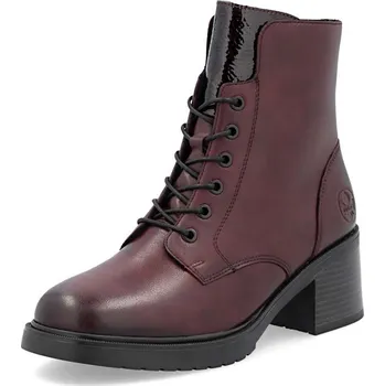 Dámské kozačky Dámská kotníková obuv RIEKER Y5200-35 červená W5 43