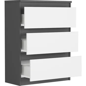 Komoda Kompaktní komoda R-3 - různé barevné varianty antracit mix bílá