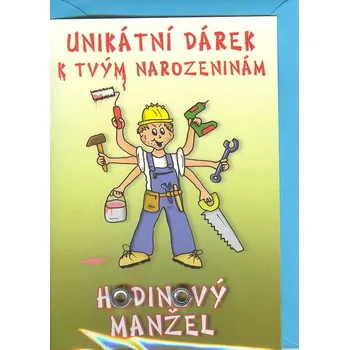 Lowlands s.r.o. Přání Juklíci Hodinový manžel
