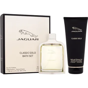 Pánský parfém Jaguar Classic Gold Dárková sada EDT 100 ml a sprchový gel 200 ml