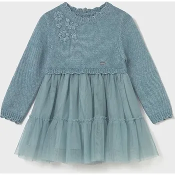 Kojenecké šaty Kojenecké šaty Mayoral 2905.4A.Baby.9BYA modrá 55X, vel. 74