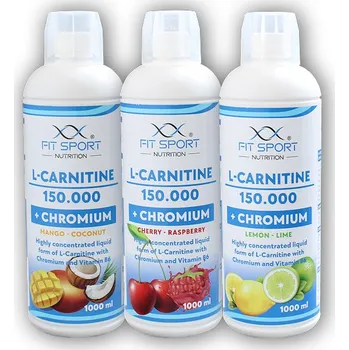 Spalovač tuku 3x L-Carnitine 150000 + Chromium 1000ml