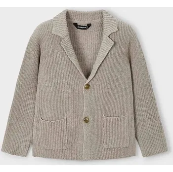 Dívčí svetr Dětský kardigan Mayoral béžová barva, 4412 4412.5H.Mini.9BYA 12X, vel. 104
