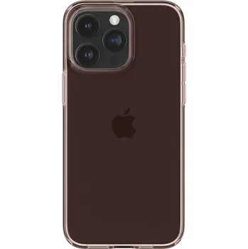 Pouzdro na mobilní telefon Flexibilní kryt Spigen Crystal Flex pro iPhone 15 Pro Max - Růžová