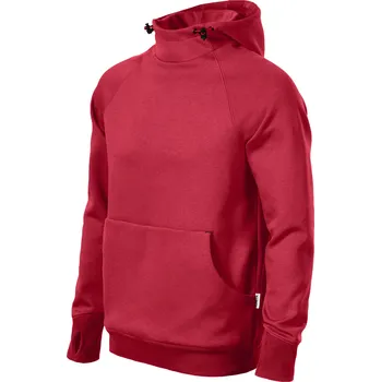 Pánská mikina MALFINI VERTEX HOODIE W43 pánská mikina Barva: marlboro červená, Velikost: 4XL
