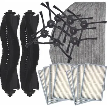 Sada příslušenství pro robotický vysavač Kartáče, HEPA filtry k vysavači SENCOR Značení SRX 7403 a mopy 22ks sada