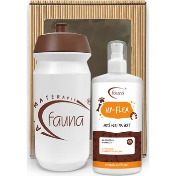 Kosmetika pro hlodavce AromaFauna Mycí olej HY-FLEA na srst a pokožku s parazity s lahví 200 ml