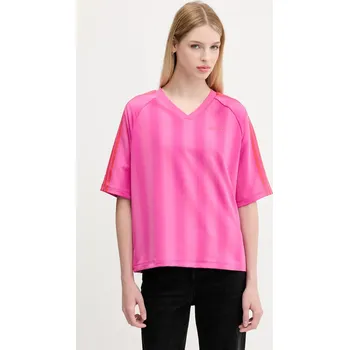 Pánské tričko Tričko adidas Originals Linear Tee JW6021 růžová 03C, vel. S