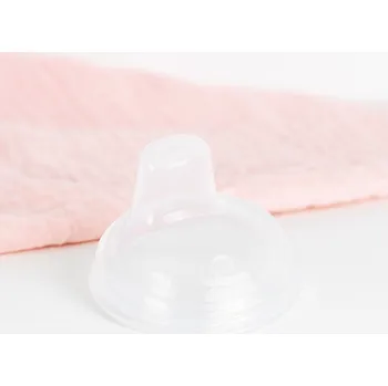 Baby Nova náhradní silikonové nekapací pítko 6m+ 2 ks čiré