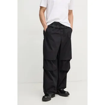 Bavlněné kalhoty Diesel P-GUSTAF TROUSERS A16074.0IQAV černá 99X, vel. L