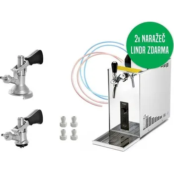 Příslušenství pro výčepní zařízení Set Lindr pygmy 25/k Green line NEW naražeč plochý + bajonet