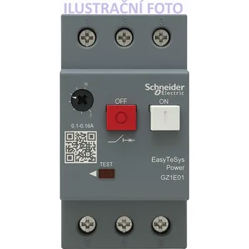 Jistič Spínač 0,16A GZ1E01 motorový 0,1-0,16A